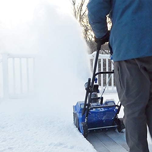 Snow Joe 24V-X2-SB18 18-Inch, 48-Volt IONMAX Cordless Snow Blower Kit (w/ 2 x 4.0-Ah Batteries + Charger), Blue Snow Joe 24V-X2-SB18 18-Inch, 48-Volt IONMAX Cordless Snow Blower Kit (w/ 2 x 4.0-Ah Batteries + Charger), Blue